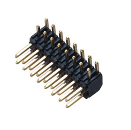 PH2.0mm Pin Header H=4.0 Double Row Right Angle Type