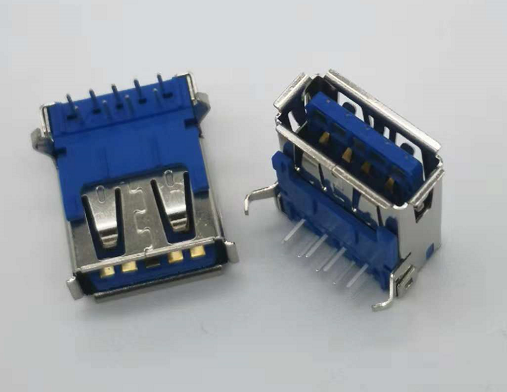 USB 3.0 A/F 90° L=16.5mm