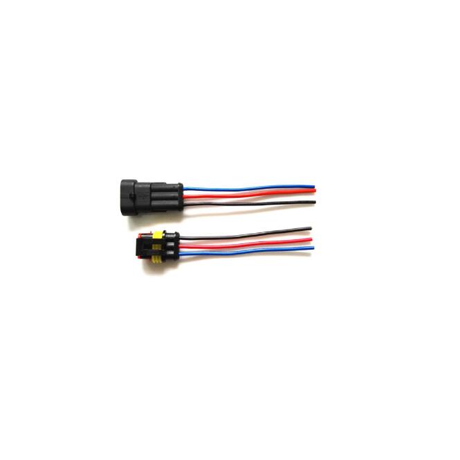 LED Car Headlight Wire harness 3PIN 